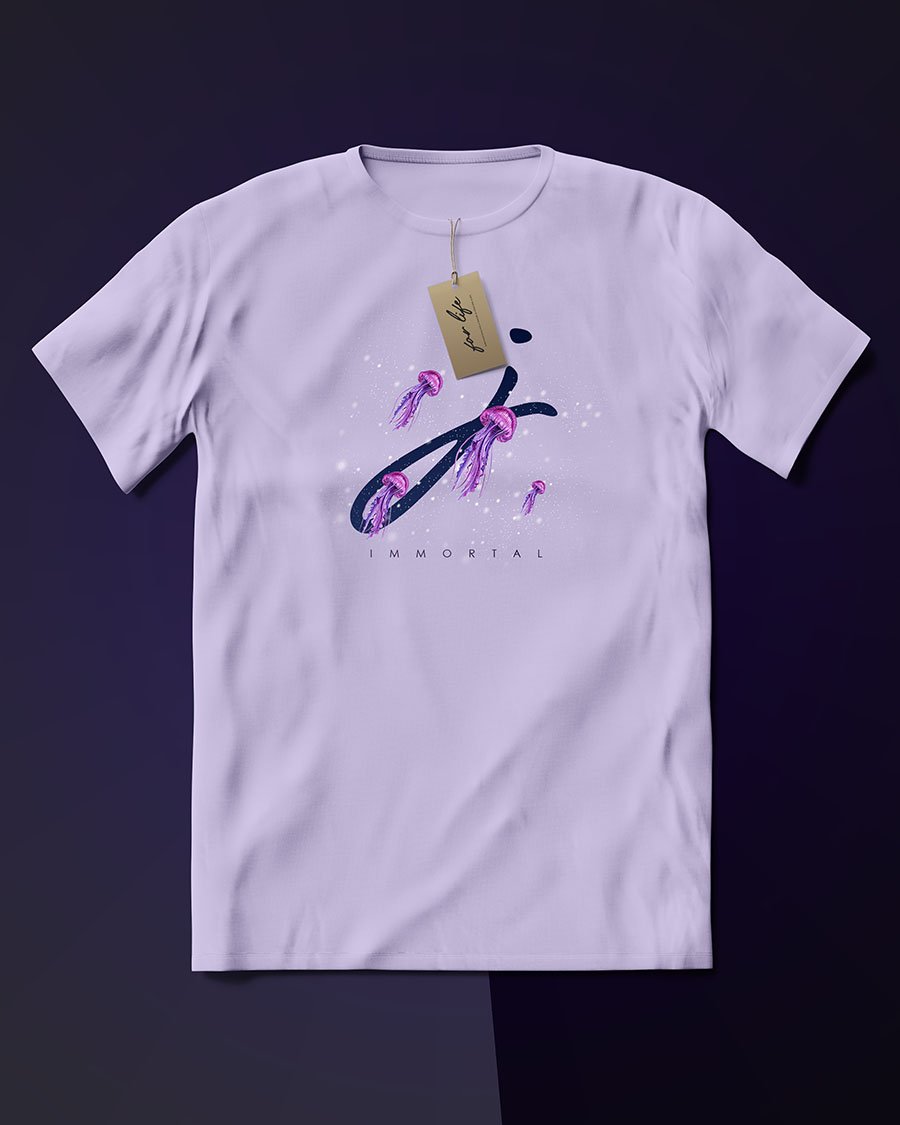 For Life Marine Mystique Oversized Graphic Tee