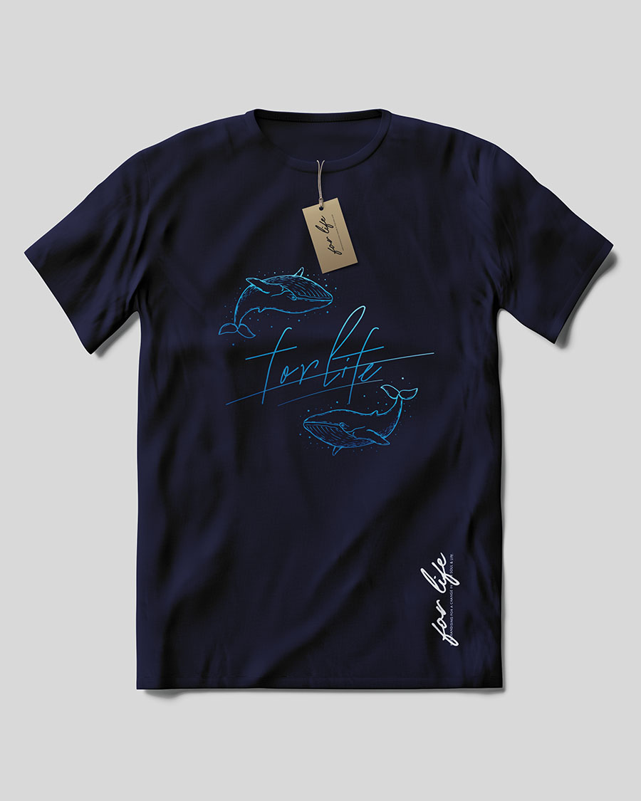 For Life Sea Breeze Relaxed Fit Graphic Tee