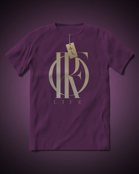 For Life Urban Typography Minimalist Tee