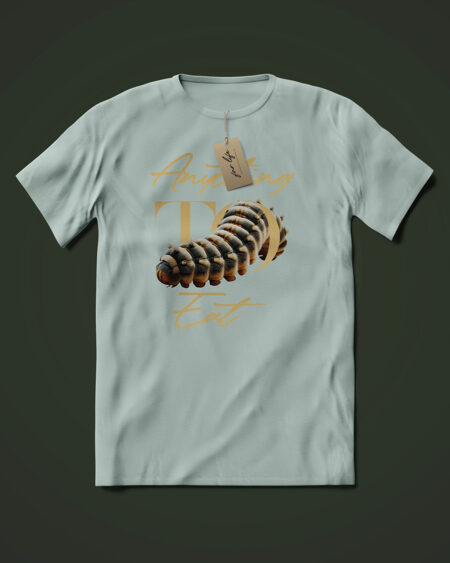 For Life Wildlife Caterpillar Artistic Print Tee